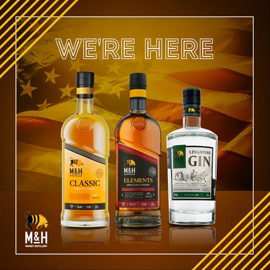 Israel First Whisky Distillery – M&H – Announces Long-Awaited U.S. Distribution of its core range