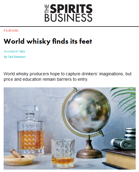 Spirits Business Feature on World Whisky