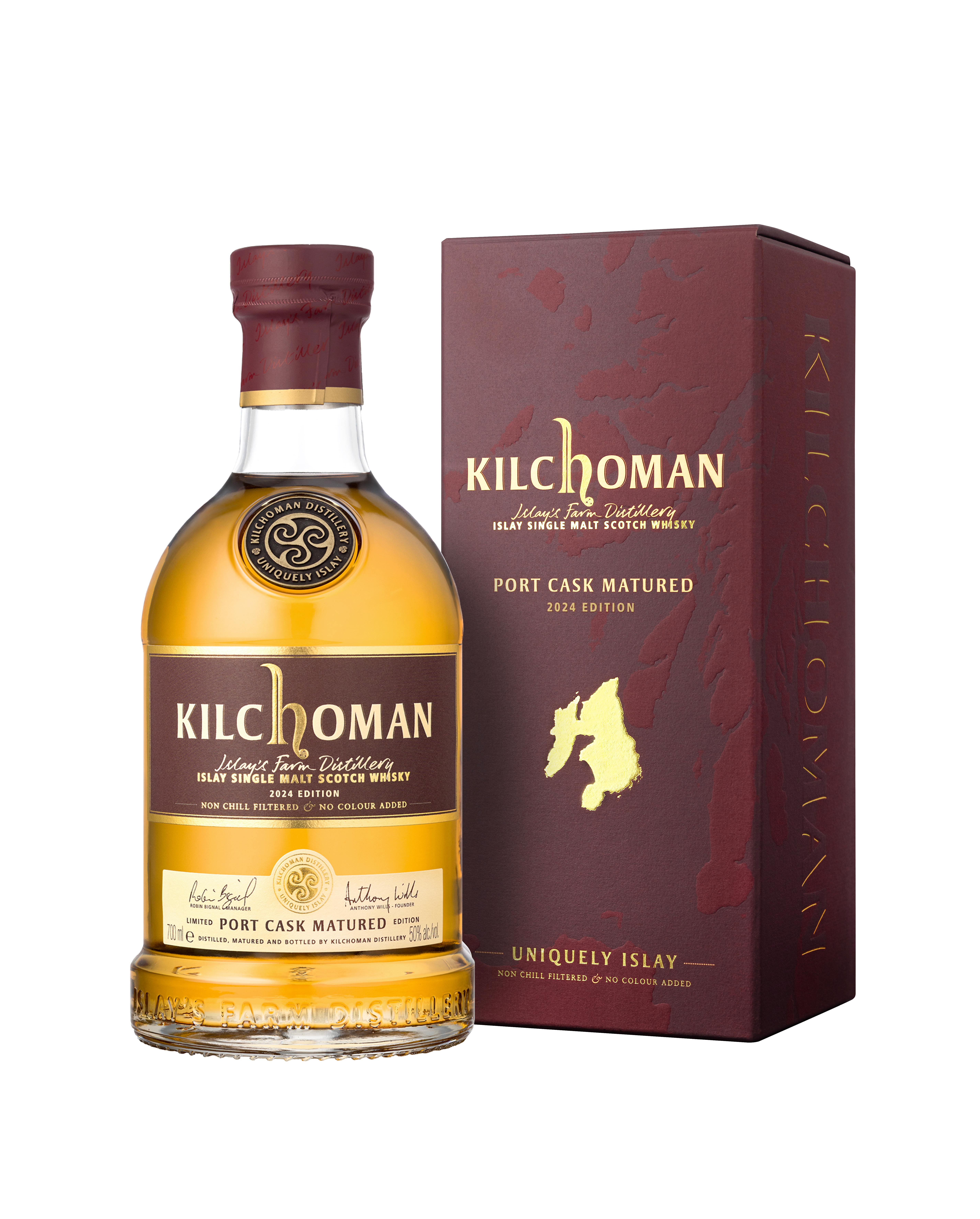 2024 Kilchoman Port Cask Matured B&C High-Res